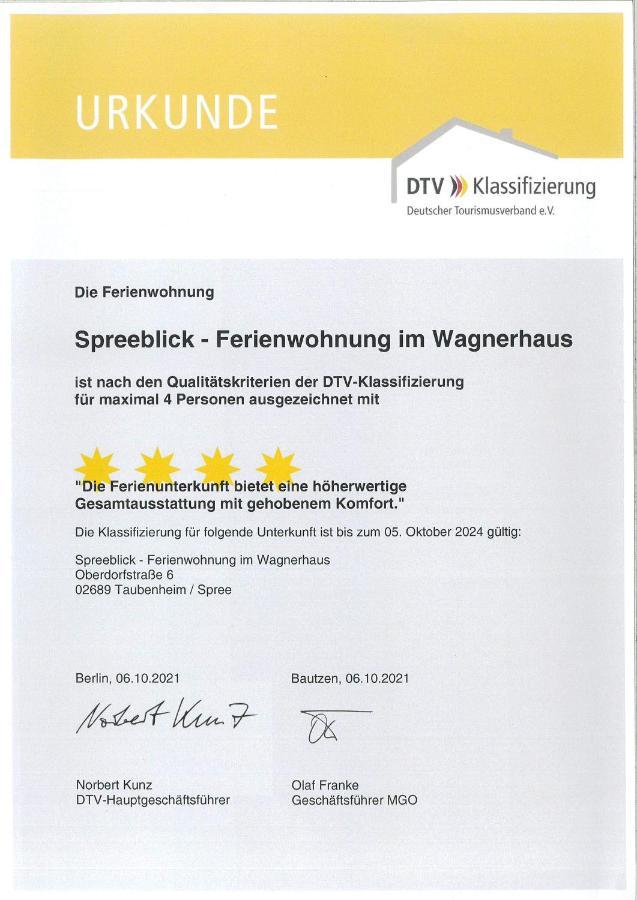 Ferienwohnung Spreeblick Alter Graben Bagian luar foto